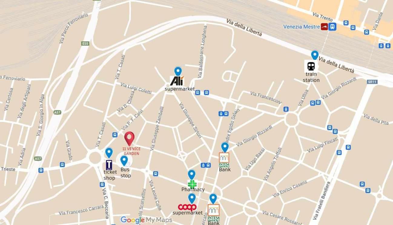11 Venice Garden Private Garden Parking Free Apartment Marghera Ngoại thất bức ảnh
